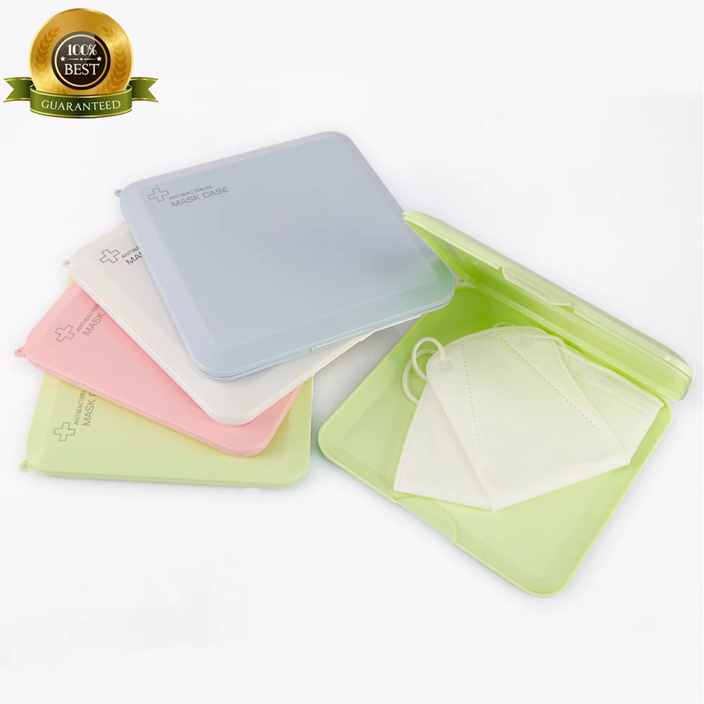 

MC06 In Stock Factory Price Eco-friendly Surgical PP Plastic Case Mask Holder Face Mask Holder, Pink, green, white, blue, etc.