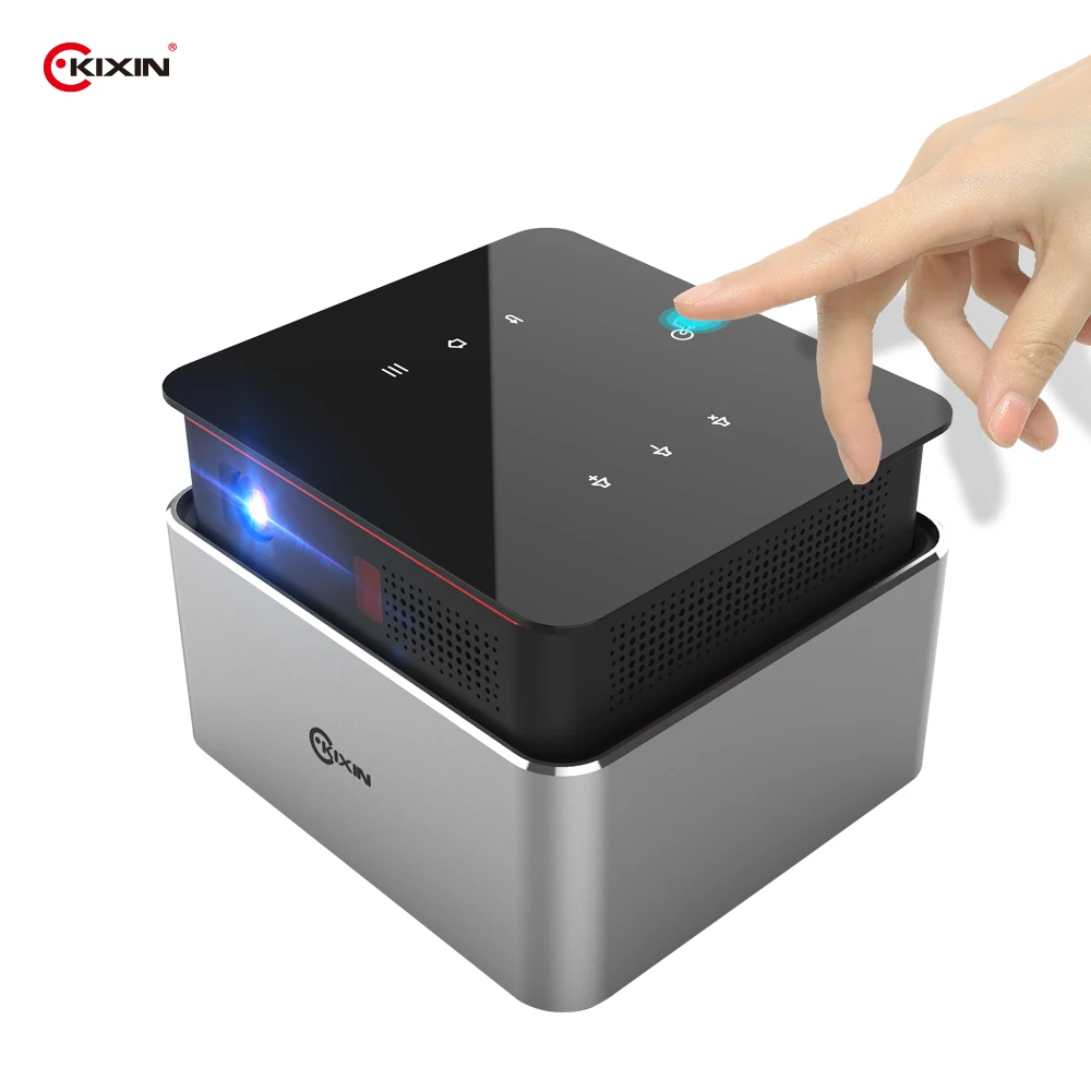 

Kixin Ansi 150 Lumens Buy Mini Led 3D Projector, Gold