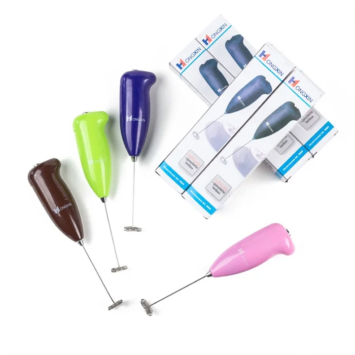 

High quality Mini Milk Drink Coffee Frother Whisk Mixer Electric Egg Beater, Customized color