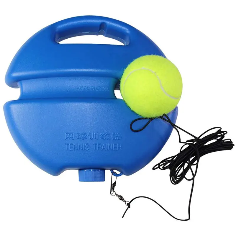

Rubber Tennis Trainer tennis belt elastic rope training belt tennis, Blue