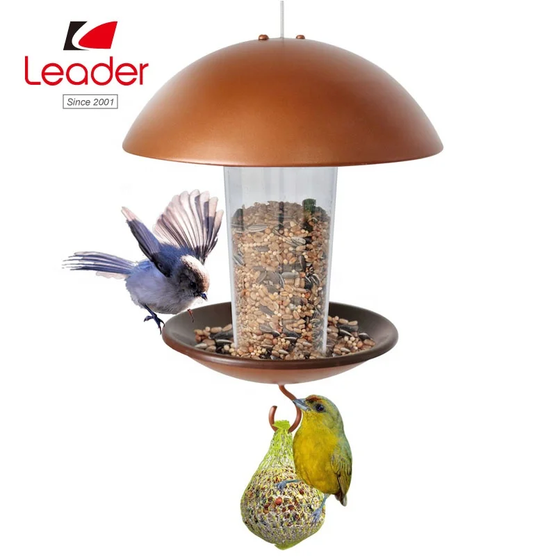 

Outdoor Garden Backyard Decorative Great Metal Tree Hanging Bird Feeder, Colors