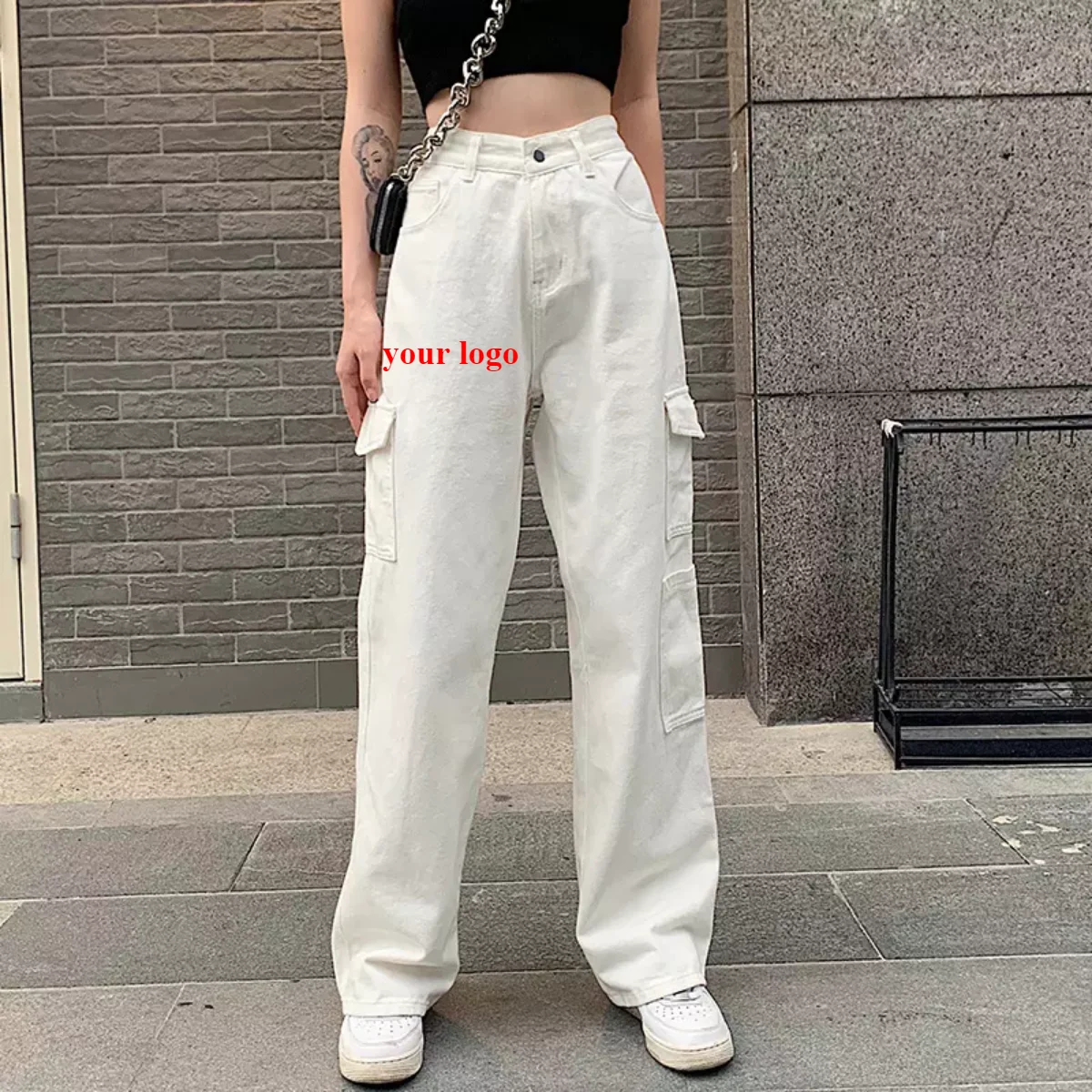 Defecte Motel Uitgaven Y2k Aesthetic Cute Baggy Jeans Vintage Fairycore Grunge Denim Cargo Pants  Fashion Harajuku Retro Women's Trousers - Buy Cargo Pants Women,Pants Women  High Waist,Women's Pants With Patches Product on Alibaba.com