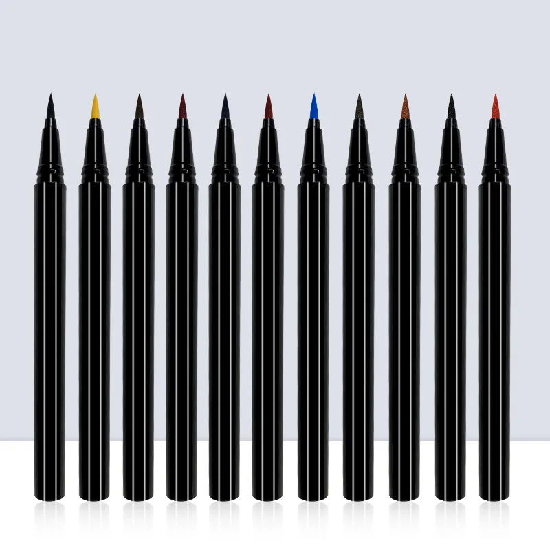 

Color Eyeliner Waterproof Durable and Non-dizzy very Fine Liquid Eyeliner can be Customized