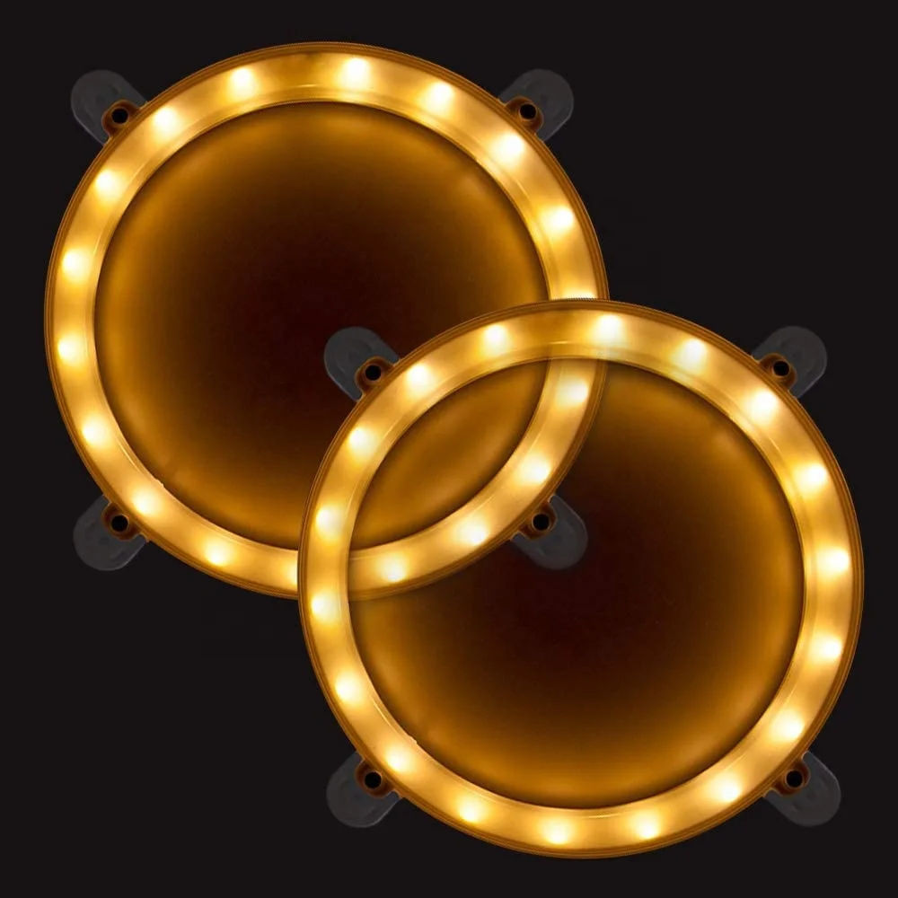 

Blinngo Cornhole Ring Lights Multi-color LED Cornhole Lights Fit For Standard Cornhole Boards Bags, White, Red, Blue, Green, White, red, blue, green, gold