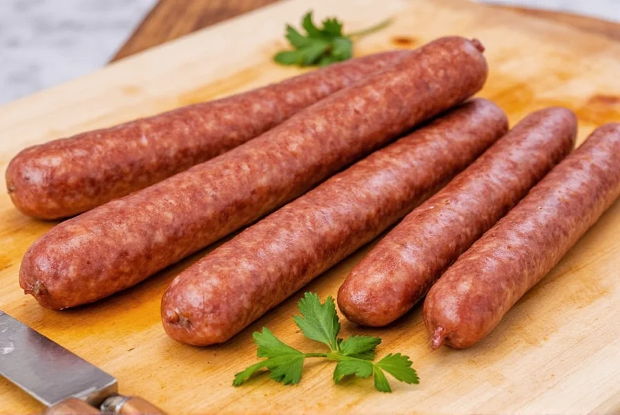 Serving Andouille Sausage