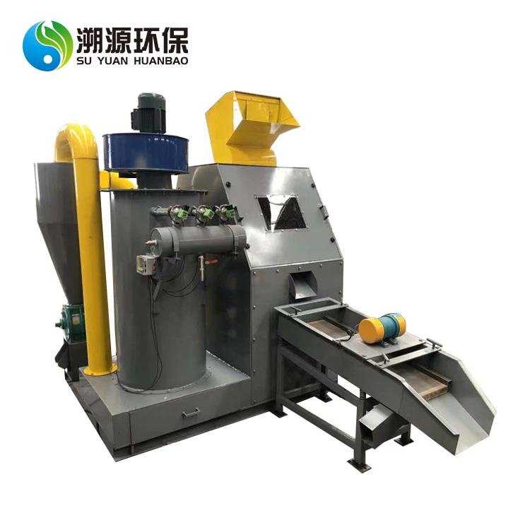 
Copper Wire Crusher Granulating Electric Cable Pvc Plastic Separator Machine 