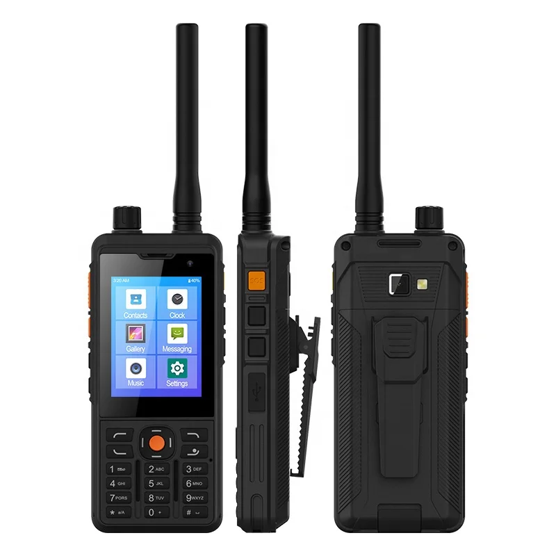 

UNIWA P5 Dual Band UHF DMR Android 4G Zello Walkie Talkie Long Range Real PTT Radio Mobile Phones 4G 100 km talk walk