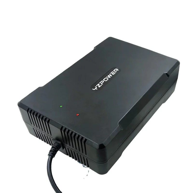 

YZPOWER Intelligent waterproof high efficiency of 14.6v20a lifepo4 battery charger, Black battery charger