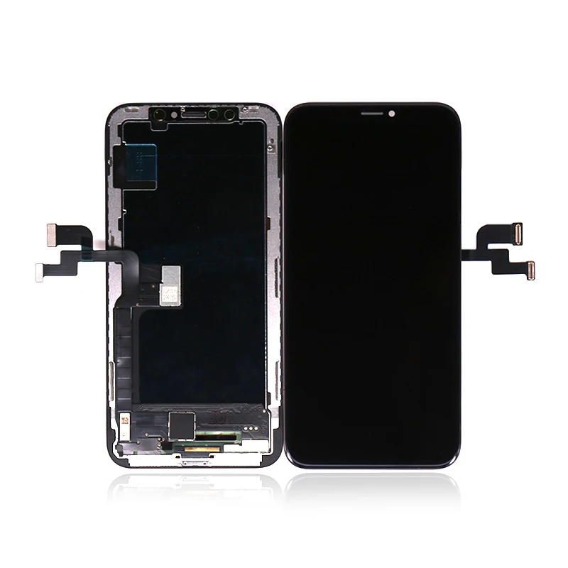 

5.8" Hot Sale LCD Mobile Phone Parts LCD Display With Touch Screen Digitizer Assembly Replacement OLED Hard Flex For iPhone X, Black