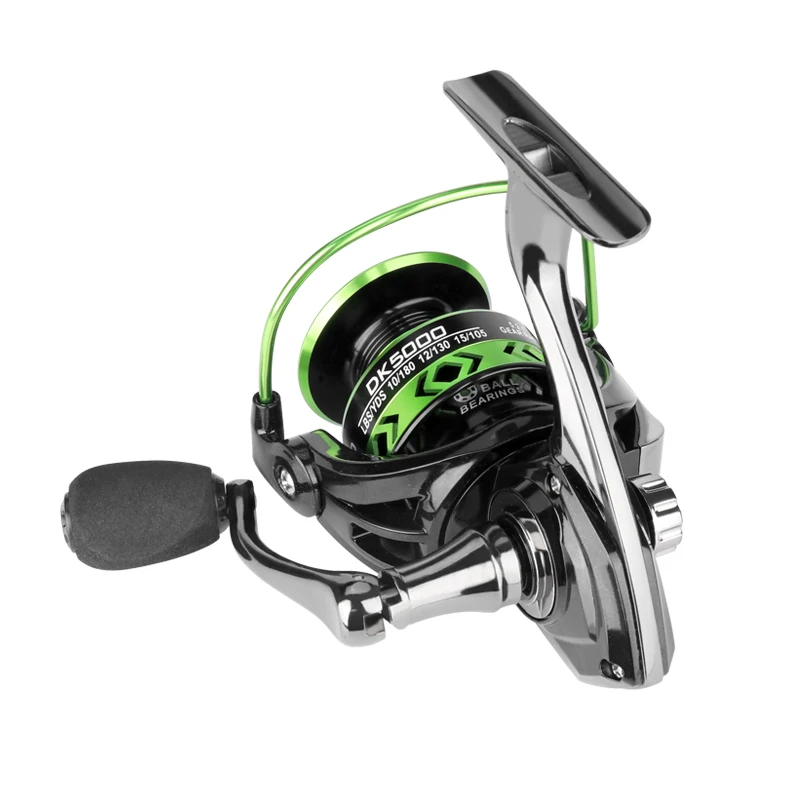 

OEM Carretilha De Pesca Fishing Reel Metal 5.2:1 Spinning Jigging Wheel Moulinet De Peche Baitcasting Reel DK2000 Fishing Wheel