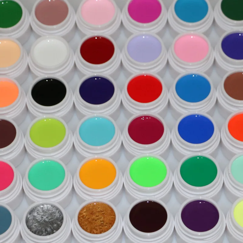 

Wholesale Nail Products Salon Cosmetics 36 Colors Nail Polish Set UV Gel For Girls