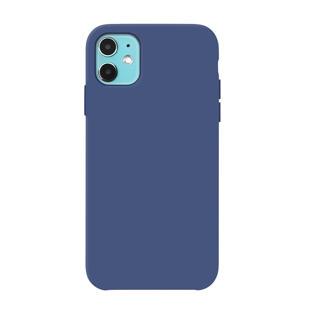 

Factory Price Fashion Custom 2021 Newest Silicone Colorful Phone Cases For Iphone 13 12 11 X XS Mini, Black