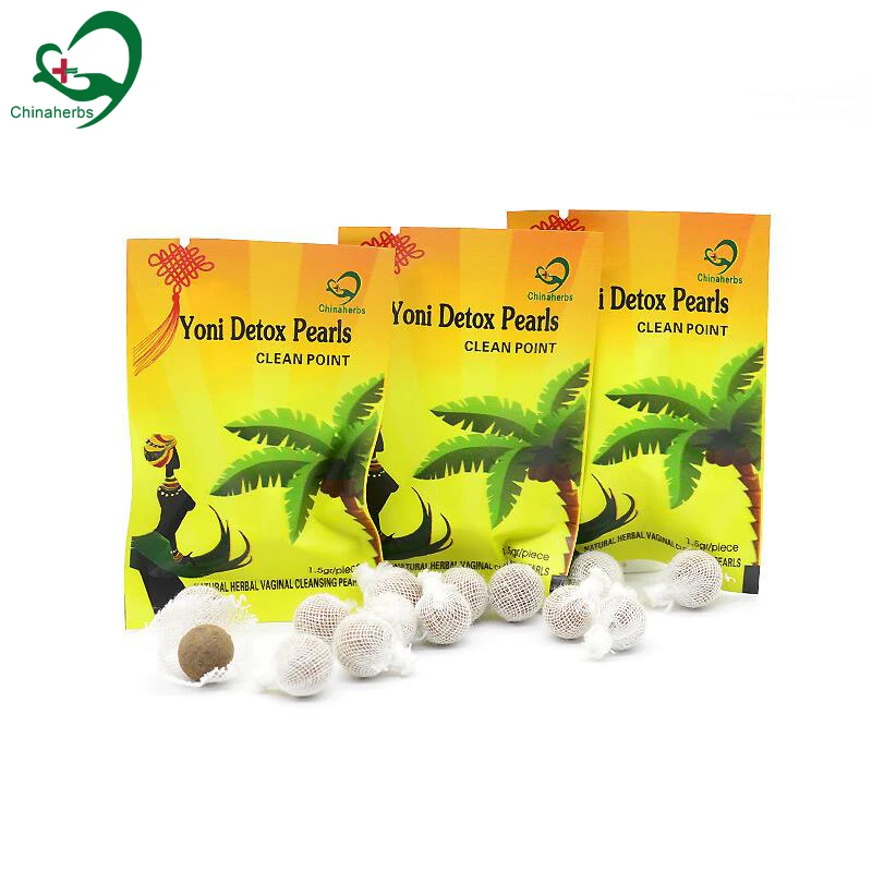 

Original Herbal hot sale detox pearls clearing tampons Yoni Detox pearls