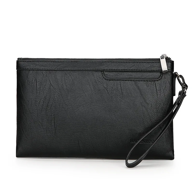 

Hot selling Vintage PU leather clutch bag wallet for men