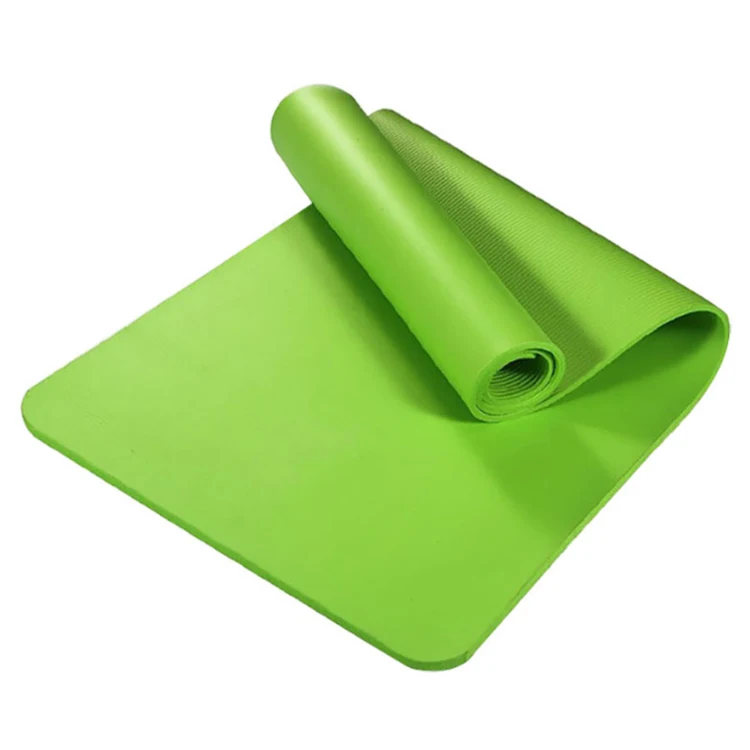 

2021 high quality all-purpose folding non slip eco friendly black exercise non slip washable yoga mat for hot yoga, 5 colors