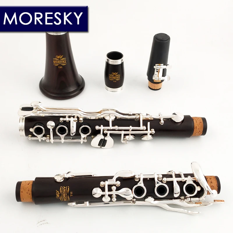 

German Oehler Clarinet Bb Ebony Wood 20 Keys Turkish Sib Klarnet MORESKY T11(OEM)