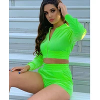 

Free Shipping short sets gym suit training jogging two piece set