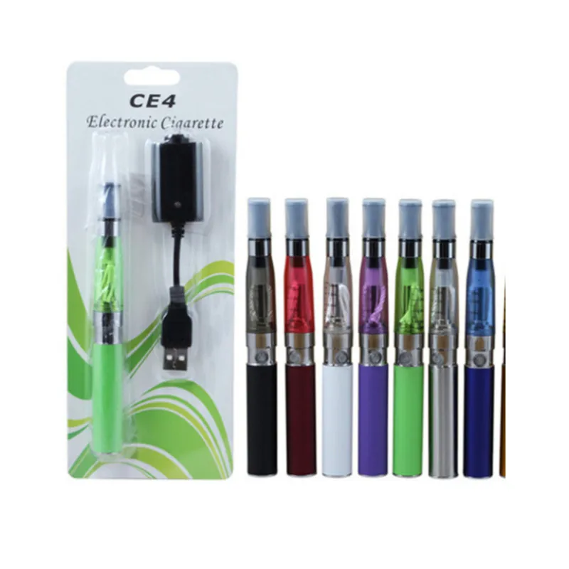 

2019 New eGo CE4 Starter Kit Electronic cigarette e cig 650mah 900mah 1100mah Ce4 Tank EGO Battery Vape Pen Kit for beginners