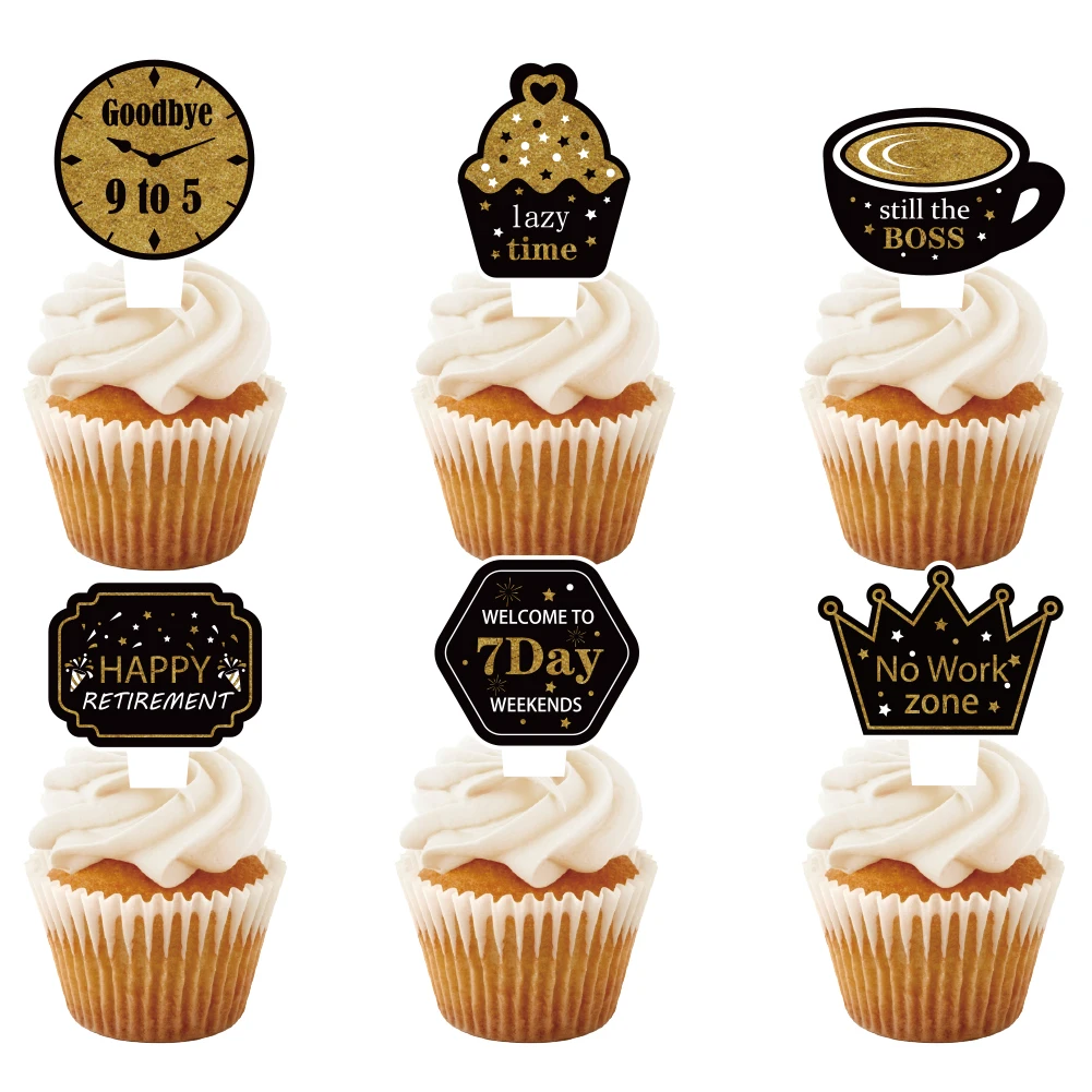 Retirement Party Cake Topper D