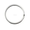 Iron Material Nickle Plated Big 11.2g 2.5*50mm Split Ring Flat Keychain Ring