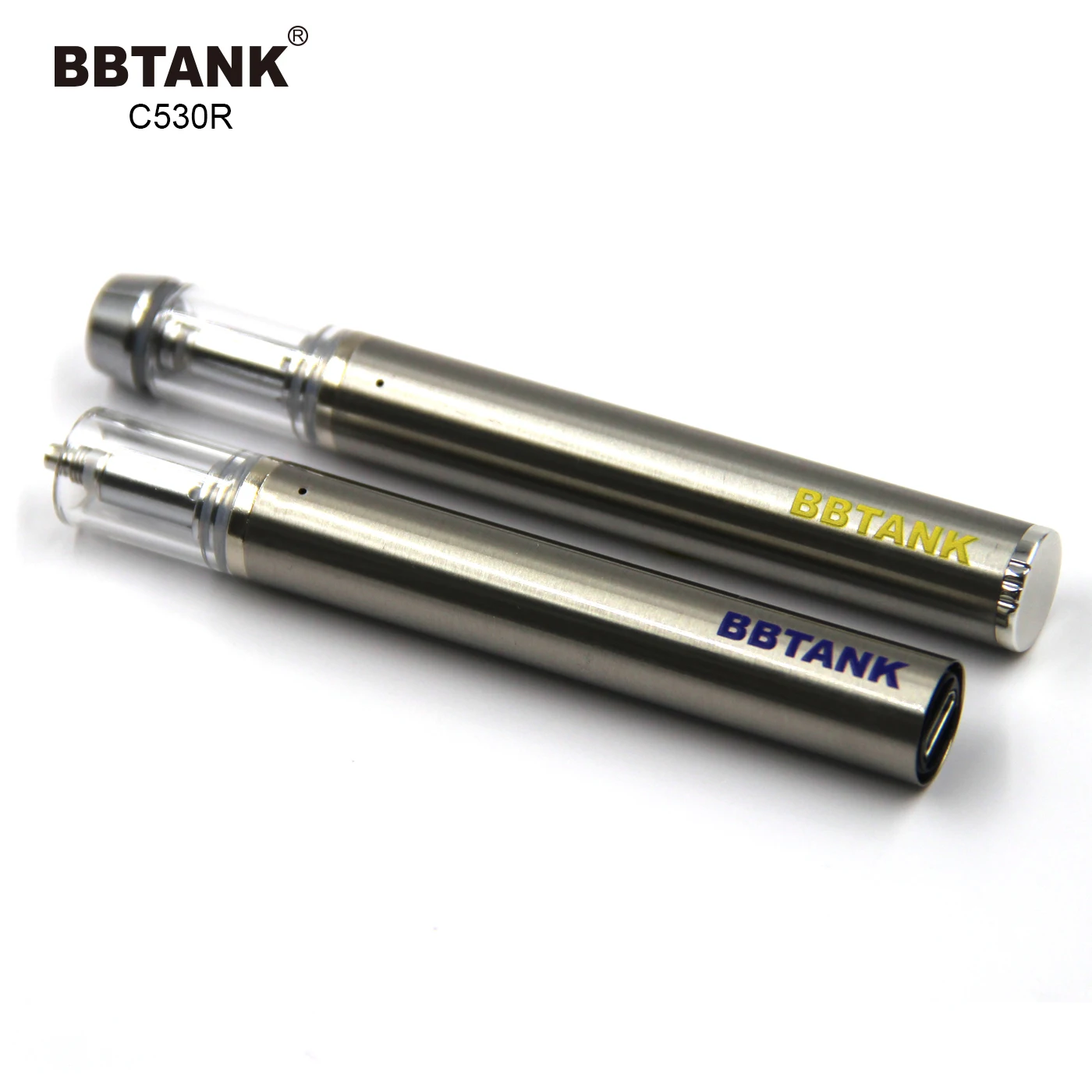 

No Heavy Metals BBTANK C530RB No Leaking Ceramic CBD Pens E-Cig Electronic Cigarette 1ml Vape Pen