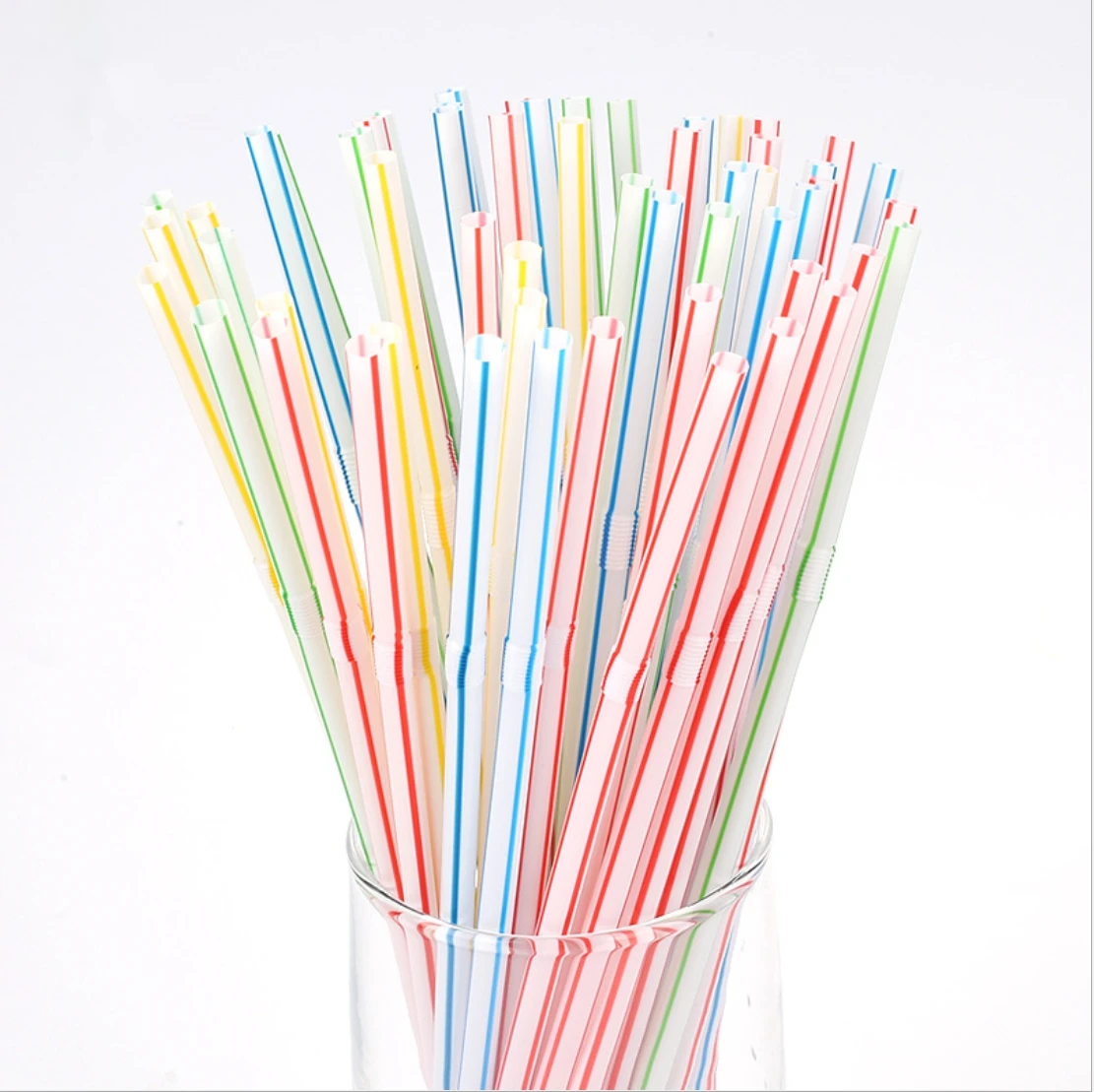 

Guaranteed quality proper price disposable cup straw biodegradable disposable straws, Mixed color