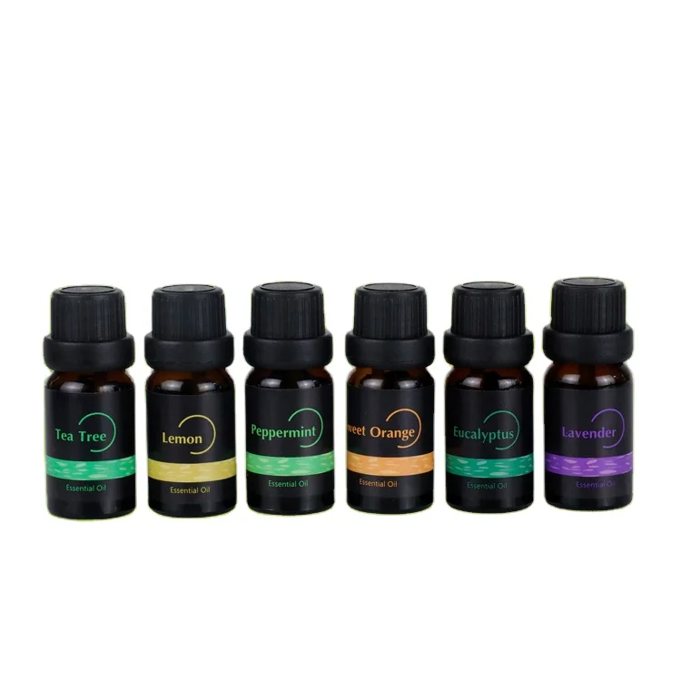 

Manufacturers Diffuser Use Natural Pure Gift Set Rose Tea Tree Lavender Orangr Essential Oil
