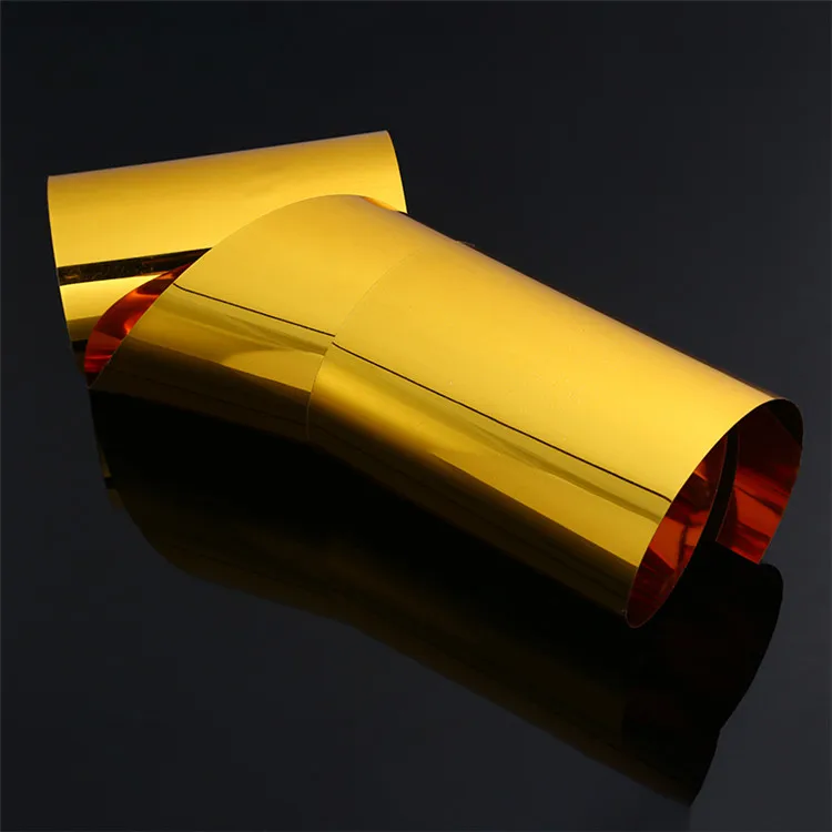 热卖定制镀金柔性pvc塑料板卷