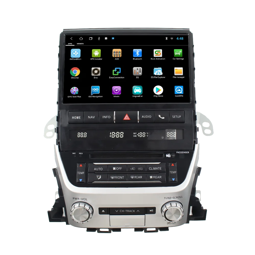 

OEM Style For Toyota Land Cruiser LC200 2016-2020 Android 10.0 Car GPS Navigation Radio Stereo Multimedia Player All Base Up HD