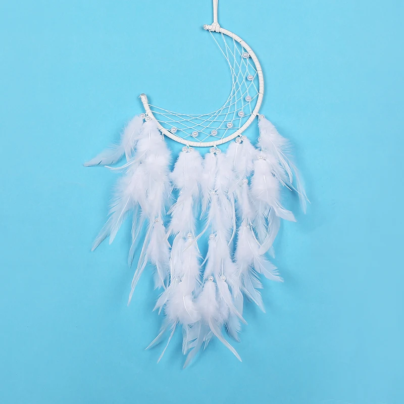 

Best Selling Quality European Style 16cm Diameter White Dream Catcher For Birthday