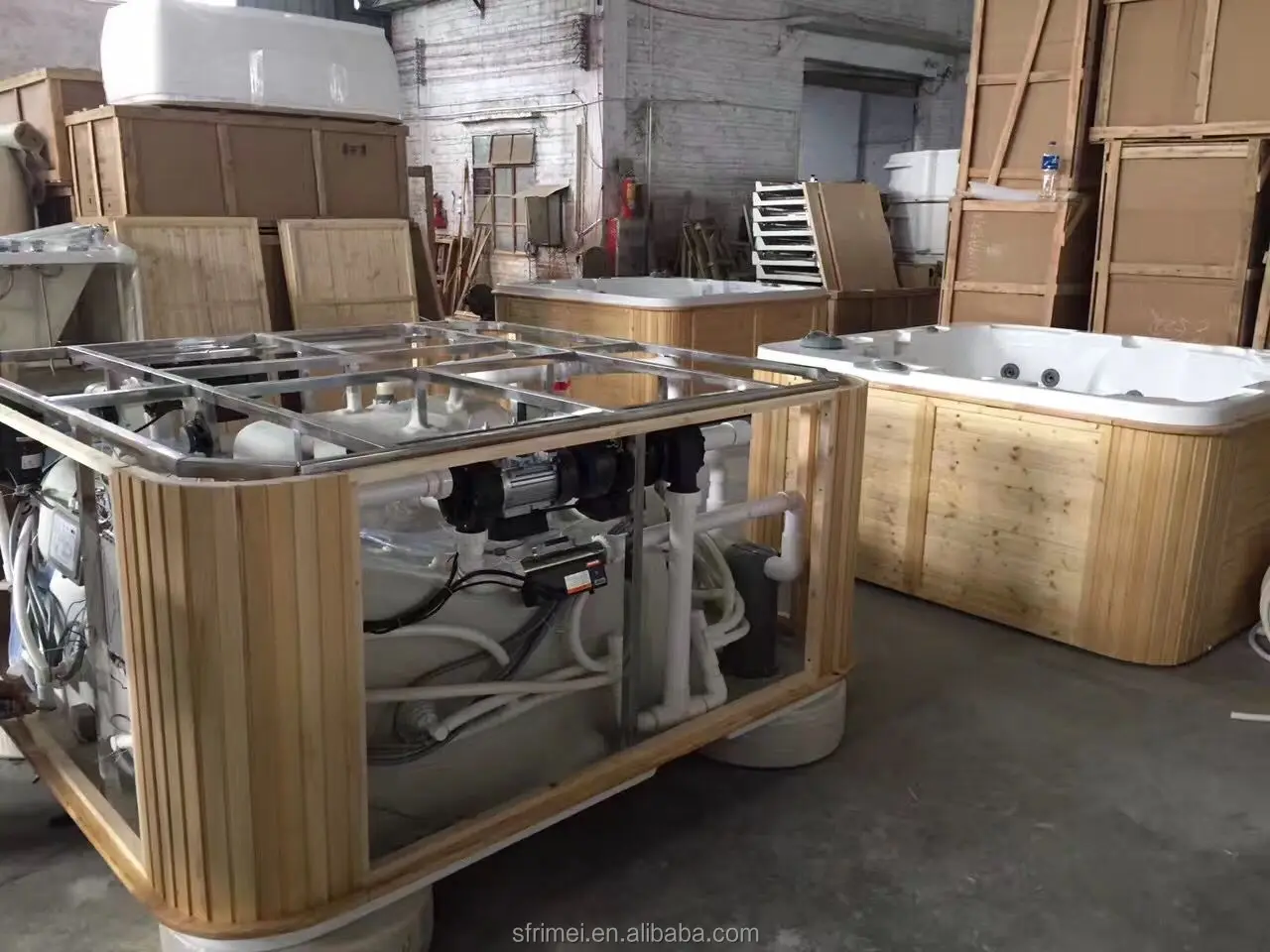 6 Seats Outdoor Spa Hot Tubs Large Size Christmas Party Hydro Bath Tubs K8986 Buy Outdoor Spa