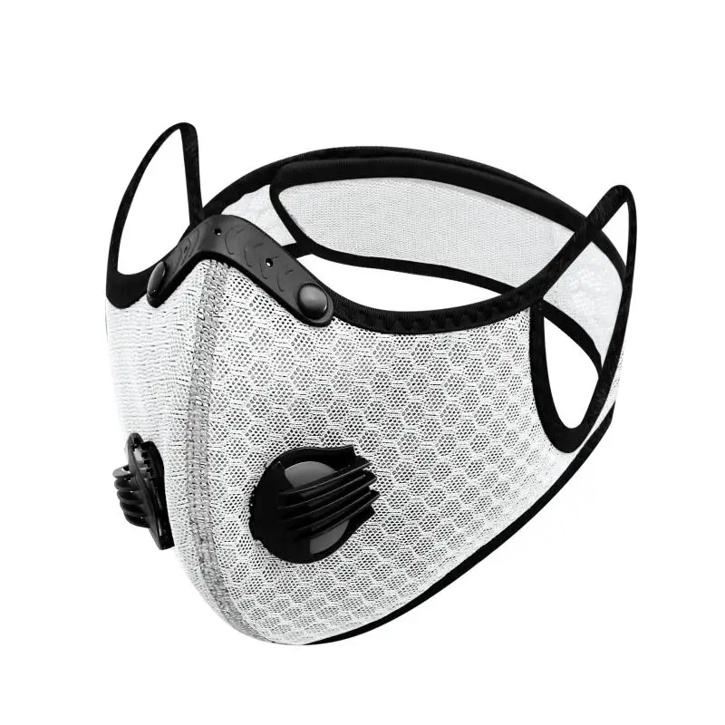Dust maskes with Filter 2 Valves,Replaceable Activated Carbon Filters Maskes Sports Face Maskes for Running, Cycling, Motorbikes - KingCare | KingCare.net