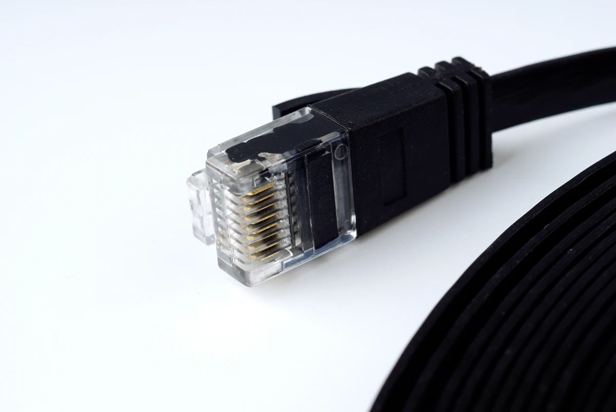 cantell Factory 5m highly flexible flat cable cat6 network patch cord cat6 network cable - ANKUX.COM