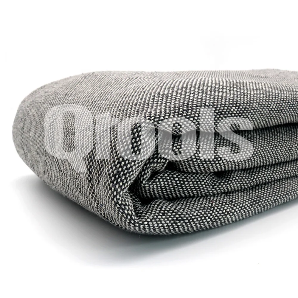Qtools Woven Plain Thick Monk Carpet Cloth 1M Width Anti-Static Ready Stock Rug Tufting Fabric Stretch Feature Ripstop for Girls