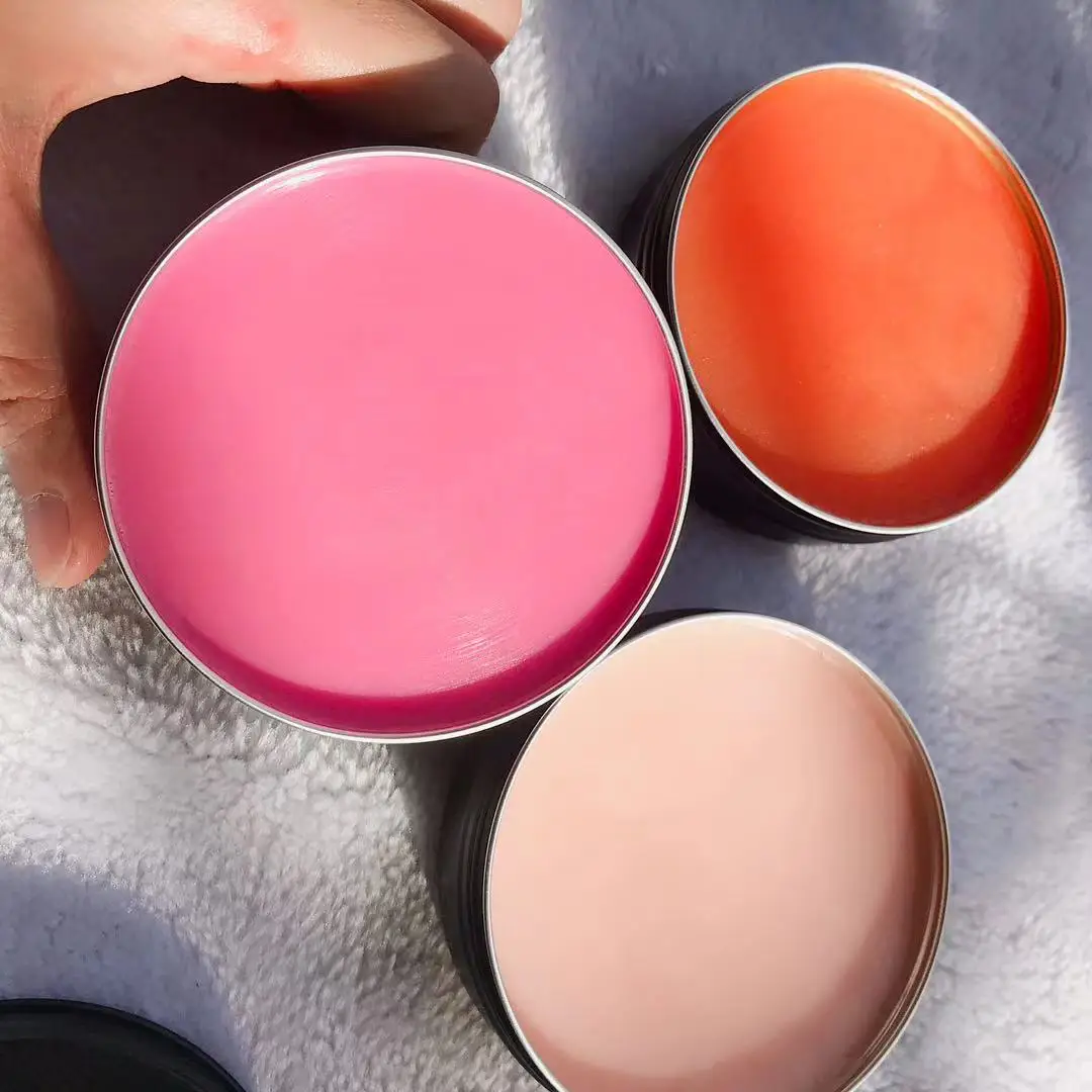 

Promotional Orange Peach Candy Scent Makeup Brush Cleaner Solid Soap Bar Shampoo Black Tin Jar No LOGO, Like picture