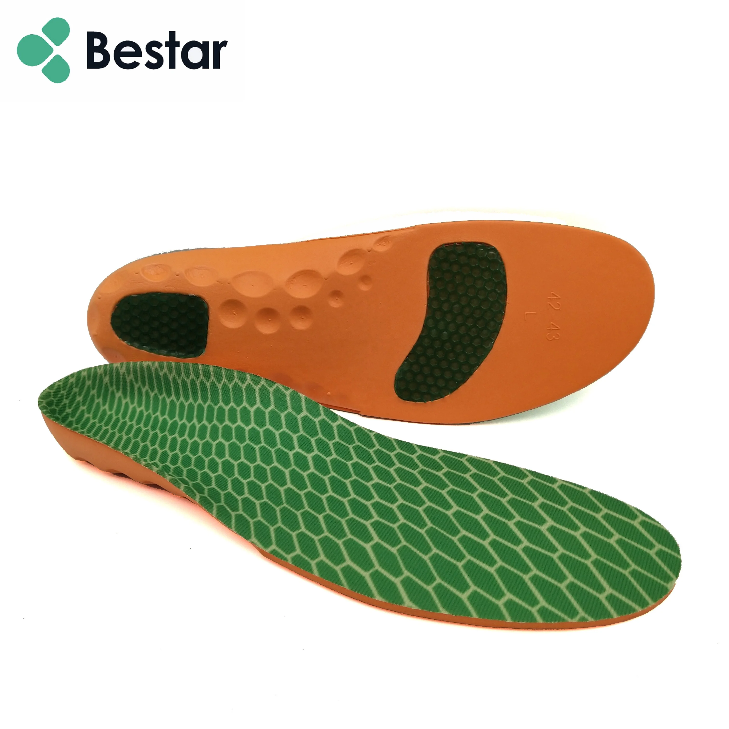 

Factory direct price Honeycomb pad EVA arch support insole comfortable flat feet insoles, As photo or customized