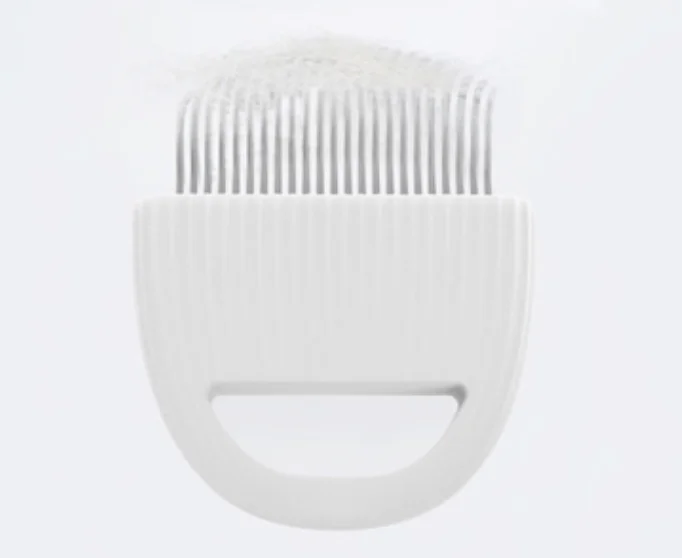 

Manufacturer pet Soft grooming hair remover bath cleaning comb brush