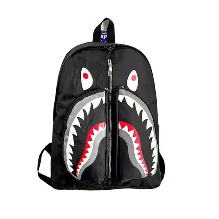 

High Quality Soft Handle Mouth 2023 New Schoolbag Shark Backpack