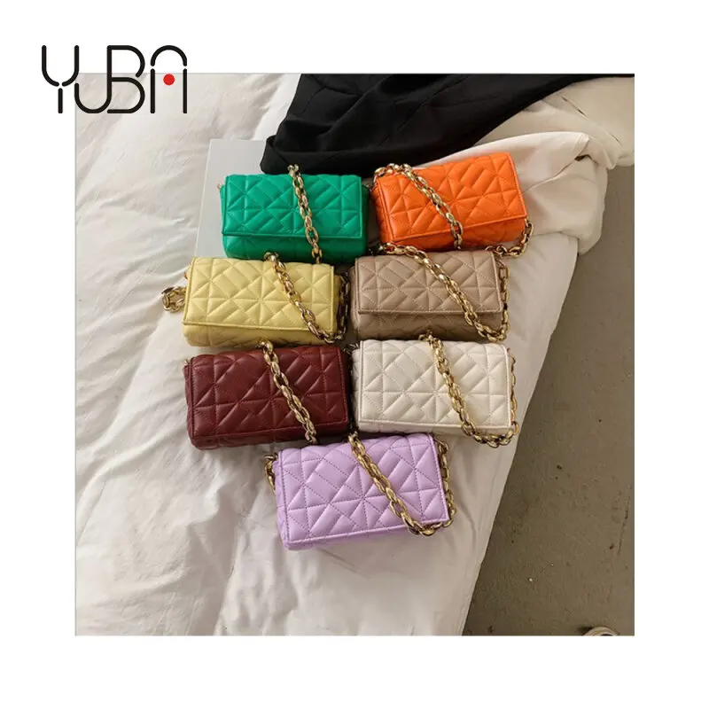 

Famous Branded custom purses and handbags bags women 2021 Thick Chain Quilted Clutch shoulder bag luxury bolsa, Customizable