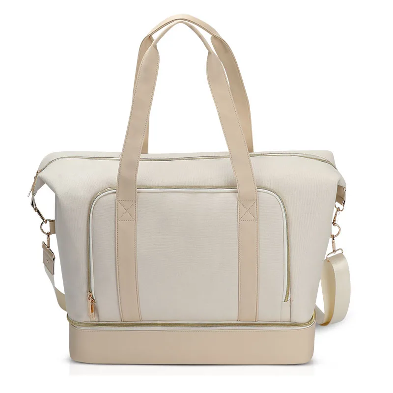 

Luxury Designer Quilted Weekender Duffel Bags Waterproof Custom Duffle Bag Leather Overnight Travel Bag for Women
