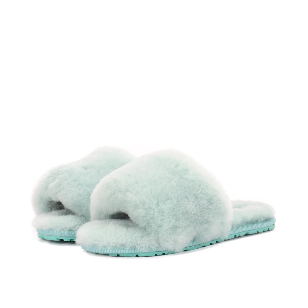 

Silky-Smooth with Faux Trim Sheep Open Toe Oh Yeah Ug Sandals Fashion Sandales Enfants Shearling Fur Slippers