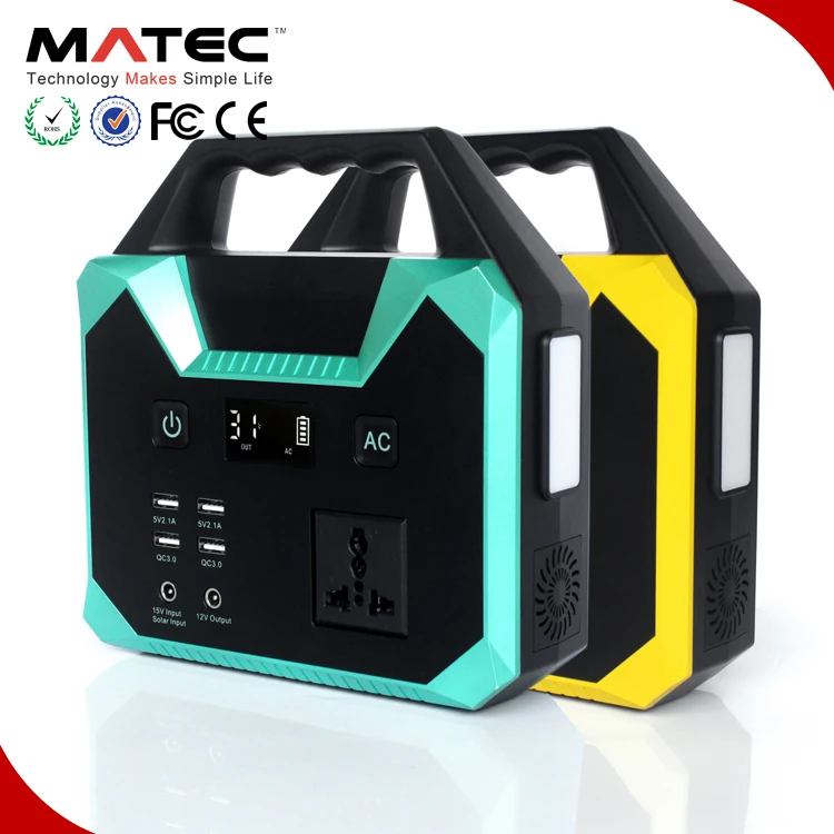 Matec Flashlight Cell Phone Battery Backup Pack Box 220v Portable Power