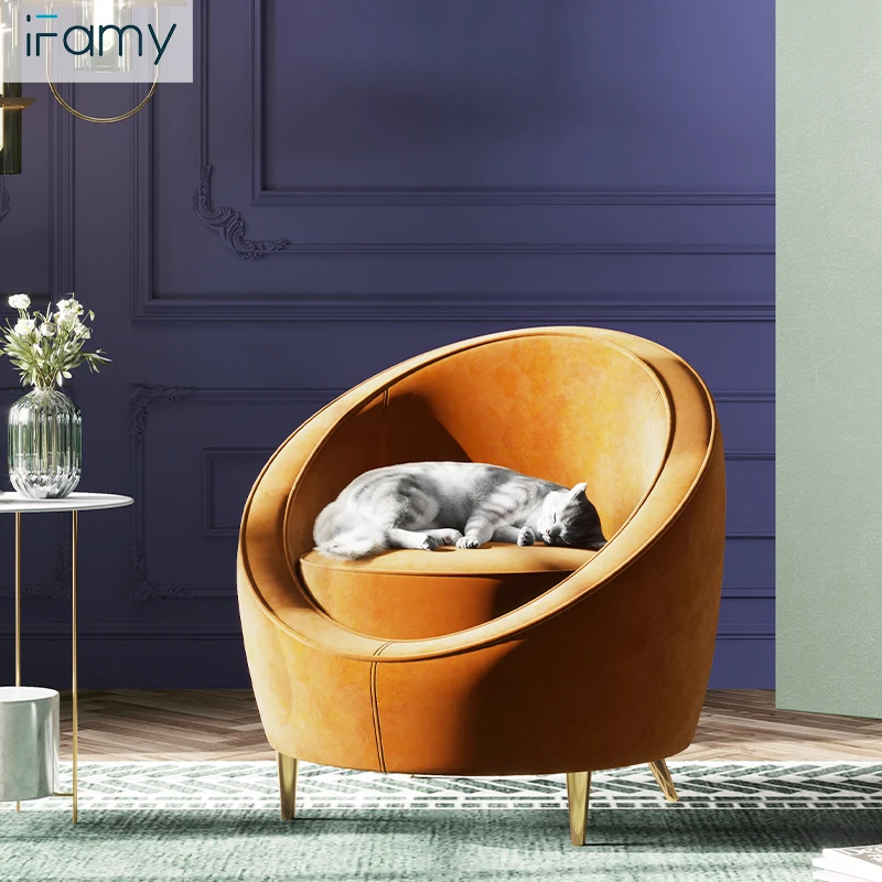 New Design Velvet Upholstered Seat Rocking Chair Living Room Home Furniture