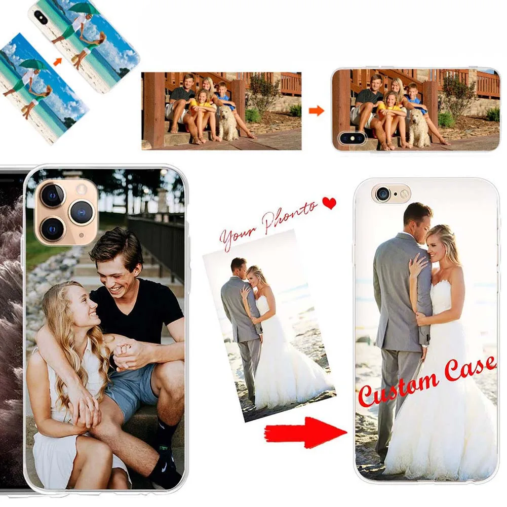 

Rugged Customized Shockproof Rubber Carbon Fiber Scratch Resistant Case Cover For Apple iPhone 11 Pro Max, Clear side