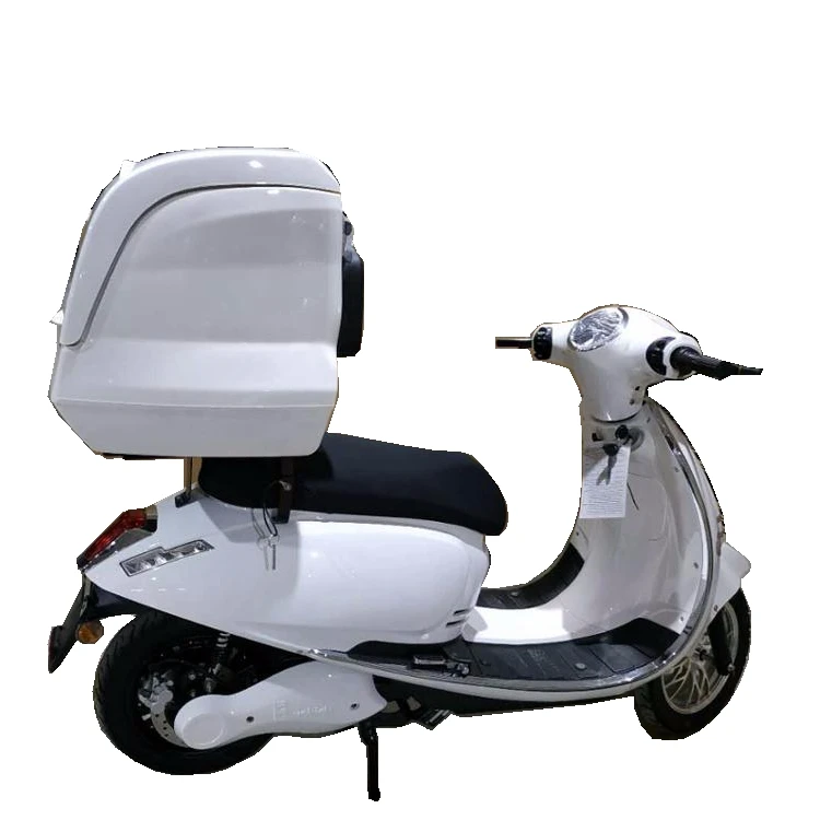 

2000W 4000W 5000W EEC COC approved fast food delivery scooter with cargo box, Blue, red, pink, yellow, green black etc