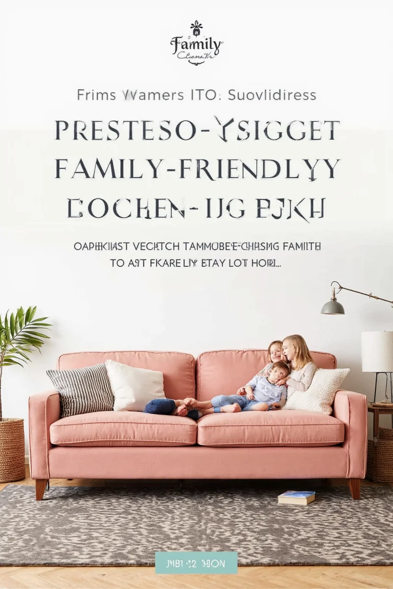 Child-safe rounded corner sofa