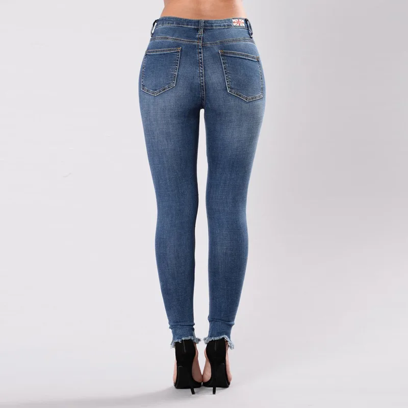 Direct Manufacturer-vaqueros Rasgados 