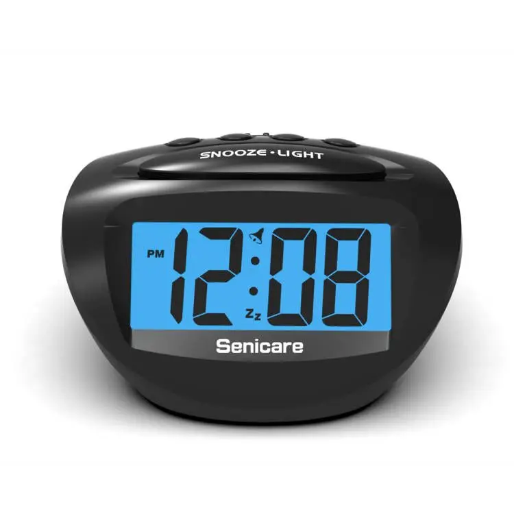 

Small Plastic Digital LCD Battery Operated 2.8" Display Kids Alarm Clock Easy to Set cheap desk alarm clock, Customized color