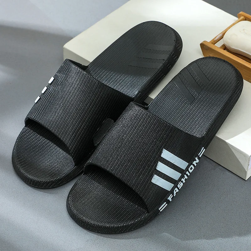 

cheap wholesale indoors shower room slipper lovers unisex home summer skidproof slipper, Picture color