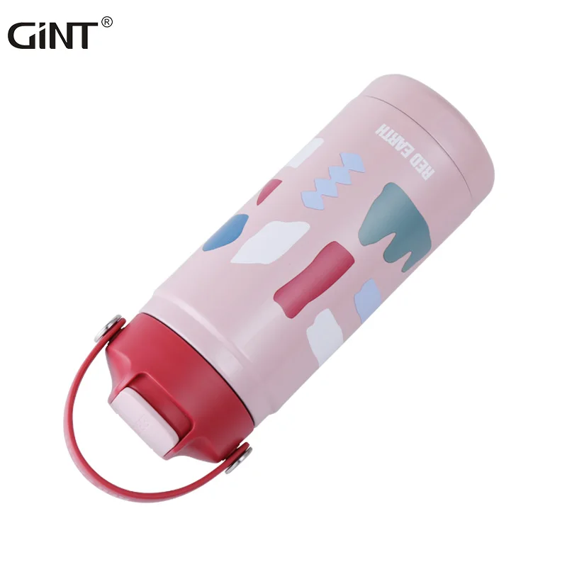 

550 ml factory price Stainless Steel Vacuum Water Cup New Design Double Wall Wholesale Flip-open Straw Insulated Water Bottles, Customized colors acceptable